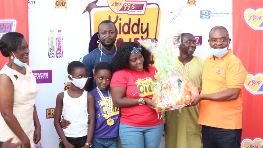 11-year-old Mary-Ann Odoom wins maiden Luv FM Kiddy Quiz