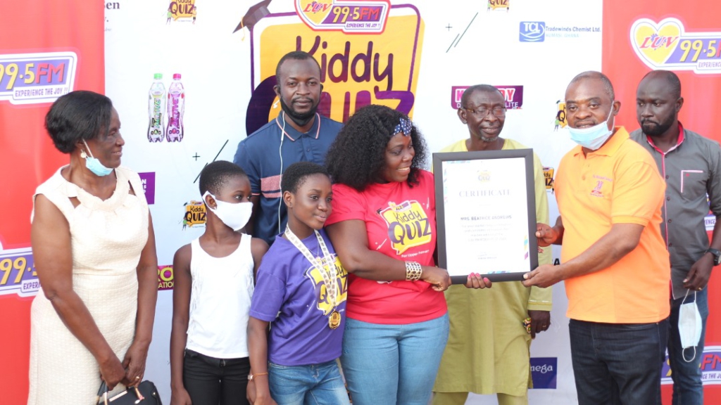 11-year-old Mary-Ann Odoom wins maiden Luv FM Kiddy Quiz 2 11-year-old Mary-Ann Odoom wins maiden Luv FM Kiddy Quiz | 2