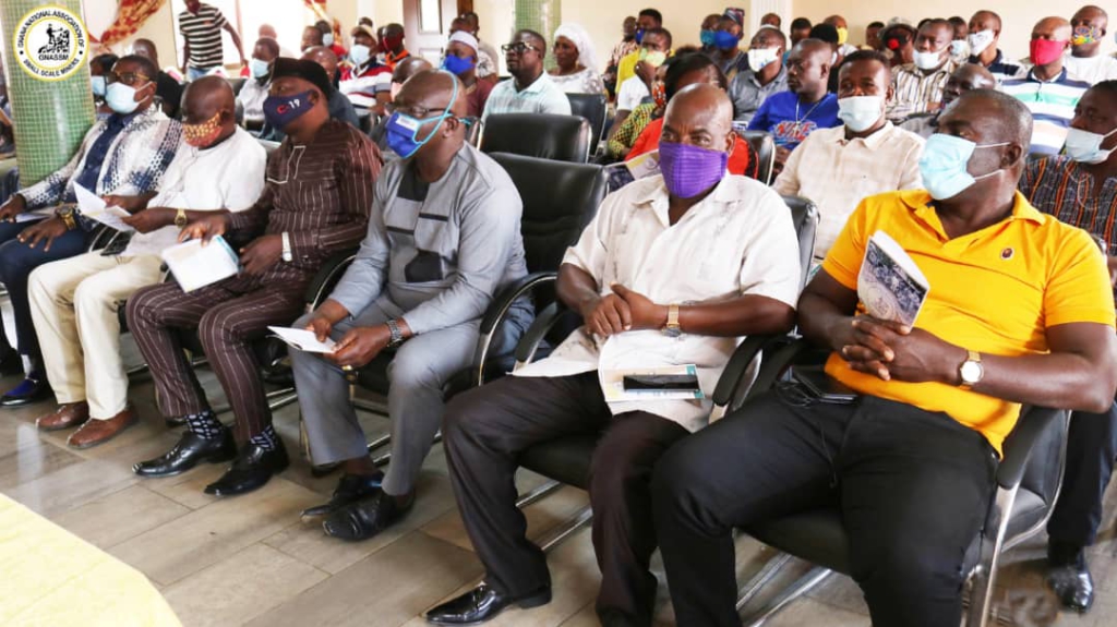 National Association of Small Scale Miners swear in new District Chairpersons