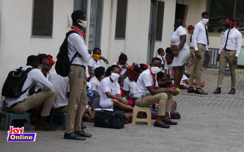 School of Hygiene students picket Sanitation Ministry over unpaid arrears