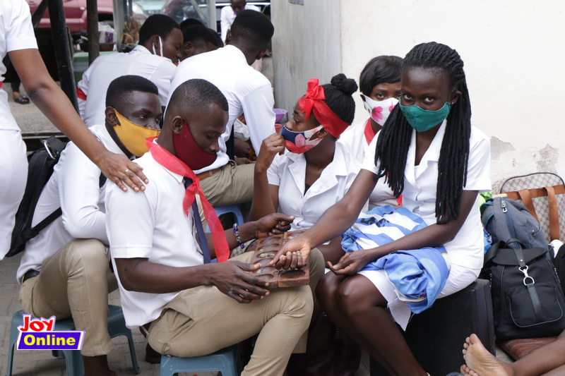 School of Hygiene students picket Sanitation Ministry over unpaid arrears