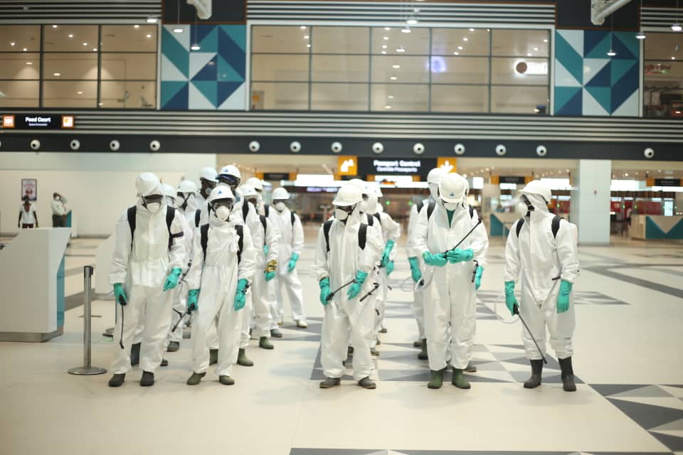 Aviation Ministry partners Zoomlion to disinfect Kotoka International Airport ahead of reopening