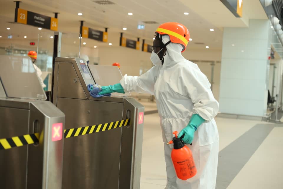 Aviation Ministry partners Zoomlion to disinfect Kotoka International Airport ahead of reopening
