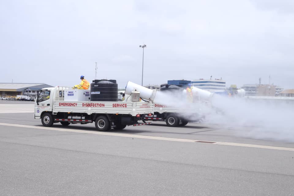 Aviation Ministry partners Zoomlion to disinfect Kotoka International Airport ahead of reopening