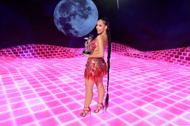 Doja Cat at the 2020 VMAs