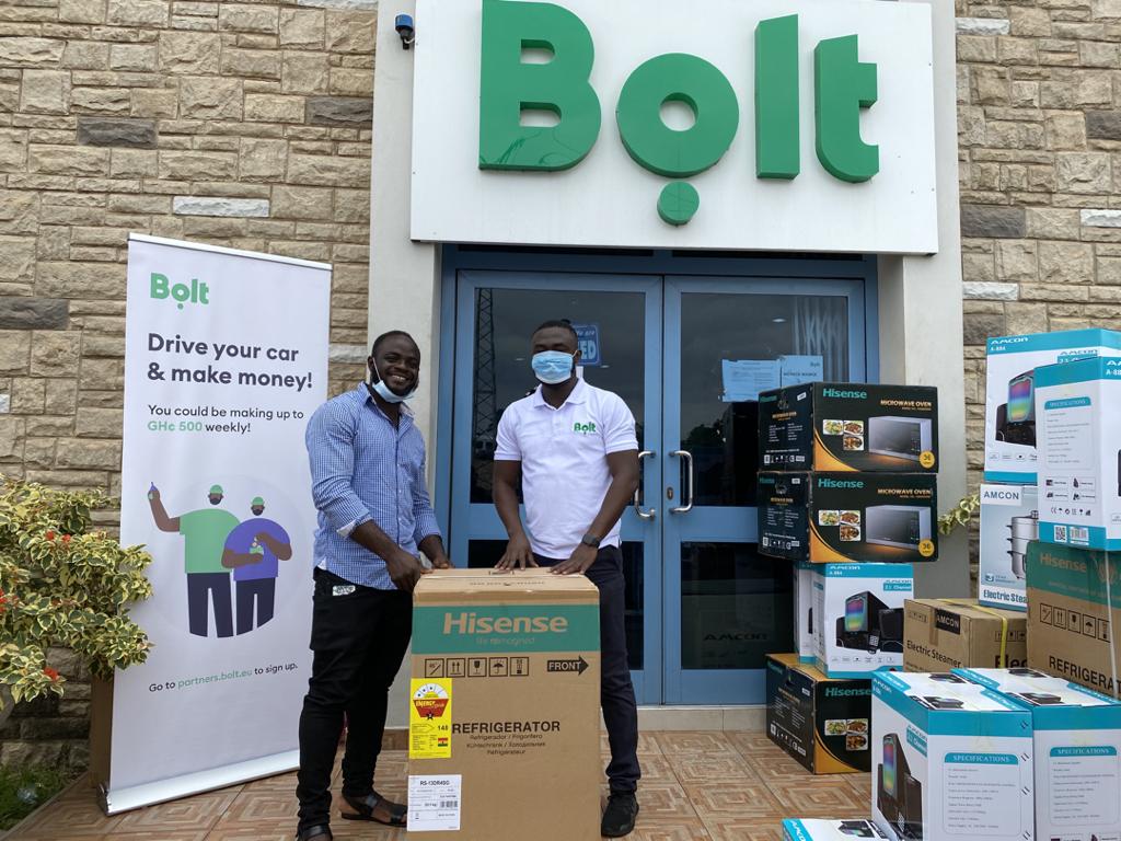 Bolt rewards outstanding drivers for August