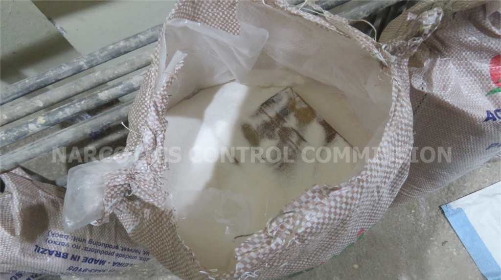 152kgs of cocaine concealed as sugar intercepted at Tema Port