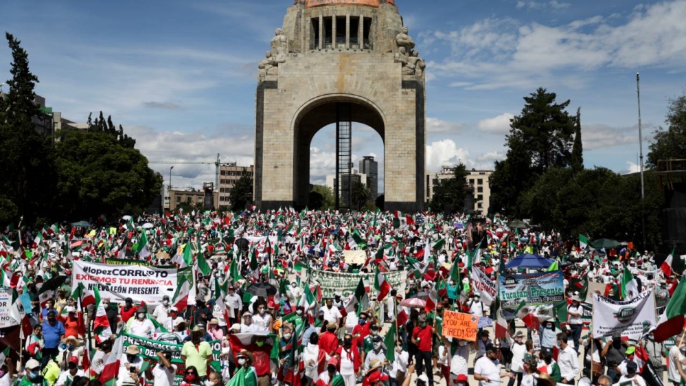 Mexico's 'Teflon' presidency loses some sheen but survives