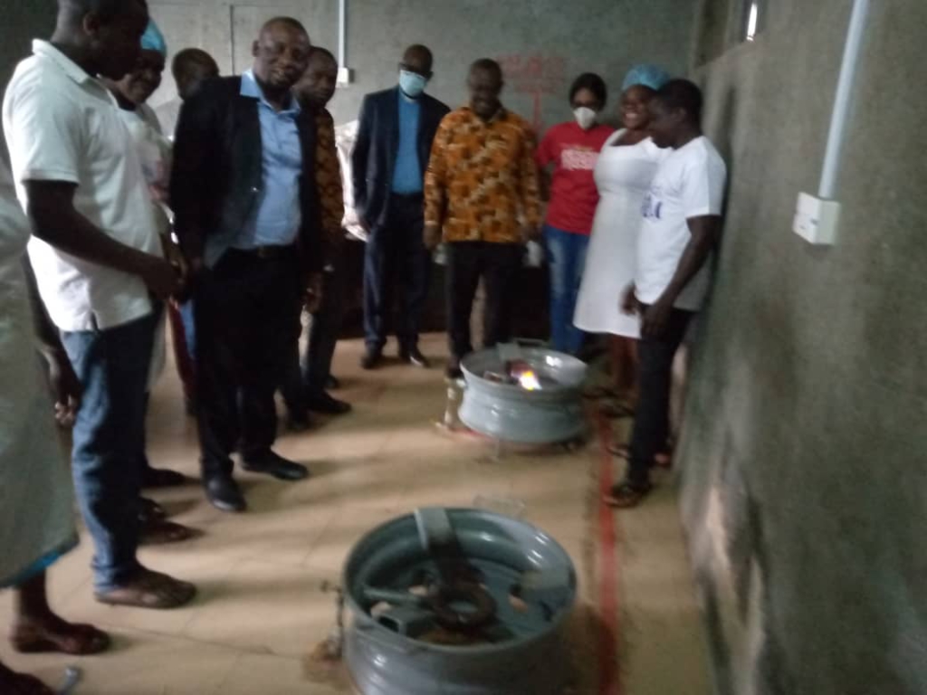 E.P College of Education receives first-ever installation of LPG
