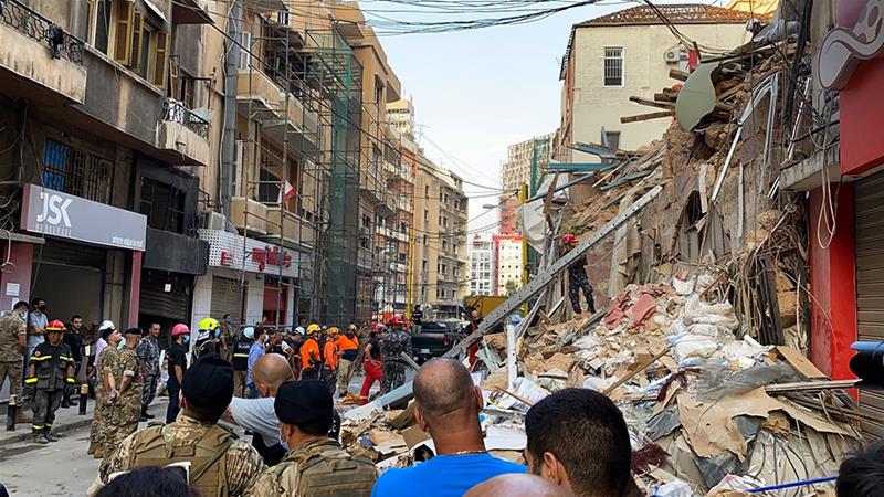 Arub Exploding 'Signs of life' under Beirut rubble one month after explosion - MyJoyOnline