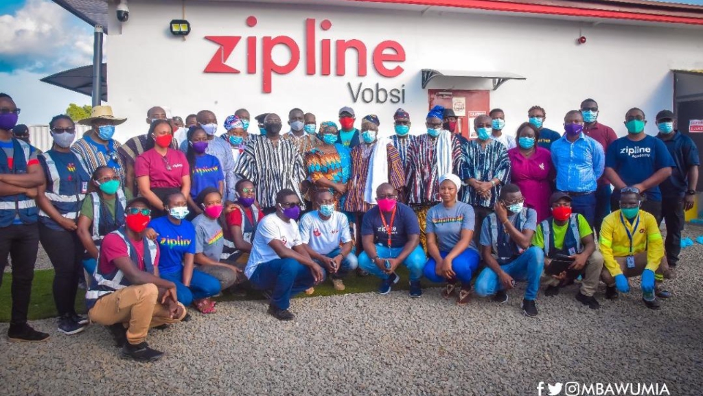 Bawumia commissions Zipline’s third Medical drone centre at Vobsi