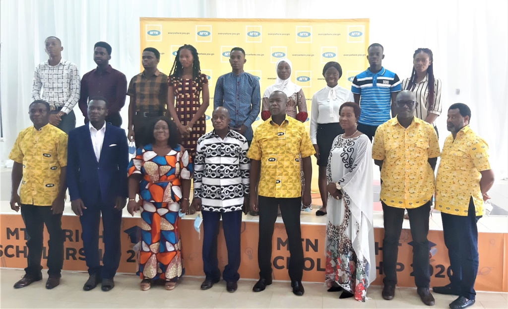 50 persons receive scholarships from MTN to further their education