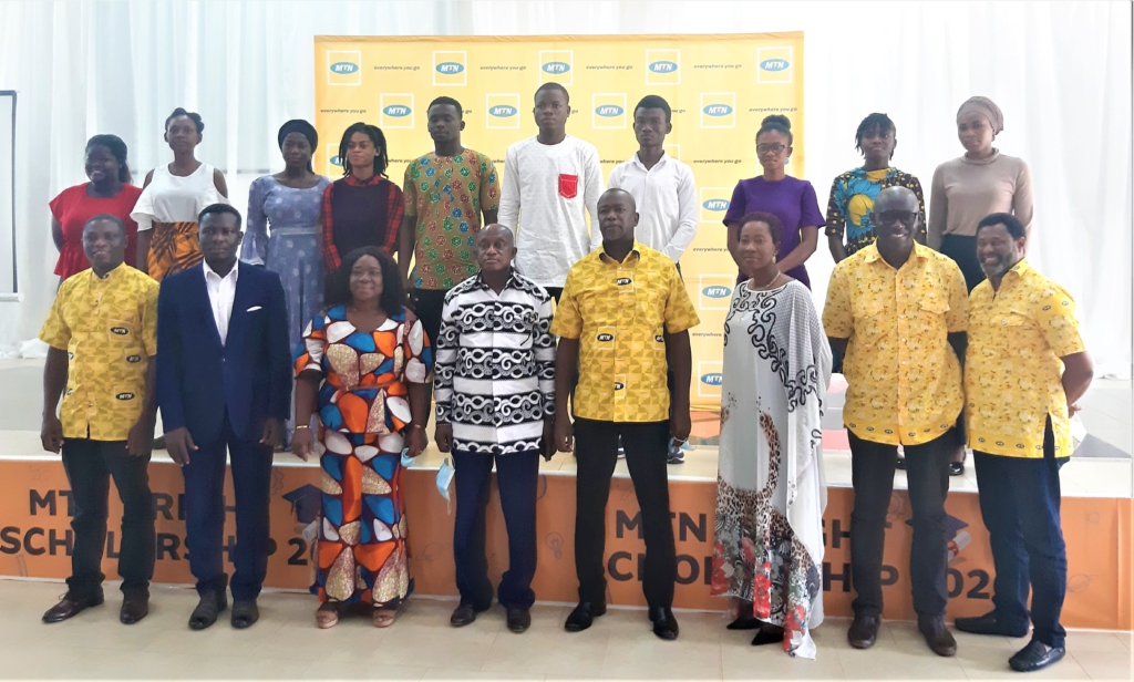 50 persons receive scholarships from MTN to further their education