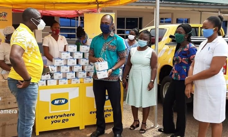 MTN Ghana Foundation takes 'Wear it for me' campaign to Volta and Oti Region hospitals