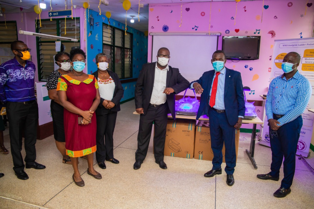 Latter-Day Saints Charities donates Firefly equipment to Cape Coast Teaching Hospital