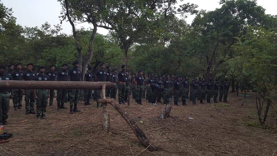 Photos of passing out ceremony by Western Togoland Secessionists surfaces online