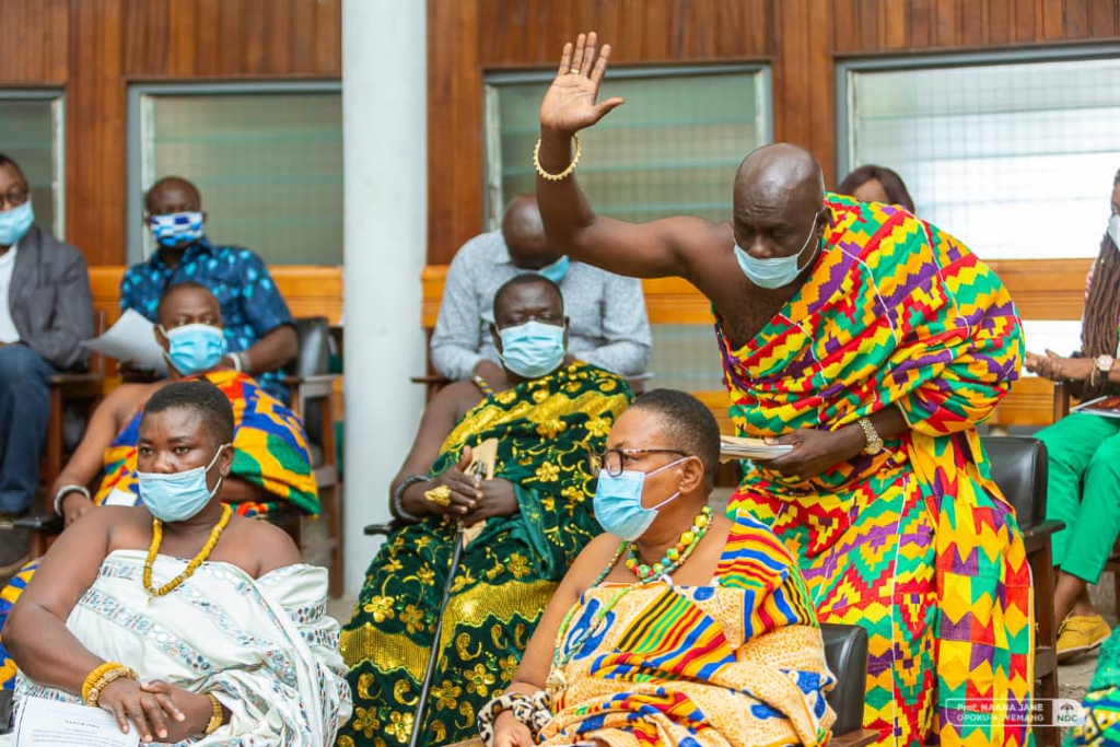 Naana Opoku-Agyemang is a Game Changer - Paramount Chief of Essikado Traditional Area