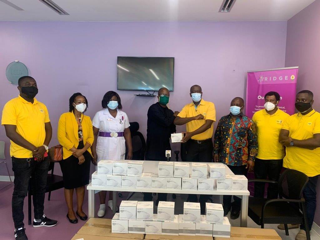 MTN Ghana Foundation boosts 'Wear It For Me' campaign with 88,000 face masks to health workers