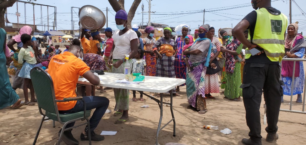 Social Enterprise Ghana donates food, PPEs to vulnerable women at Agbogbloshie