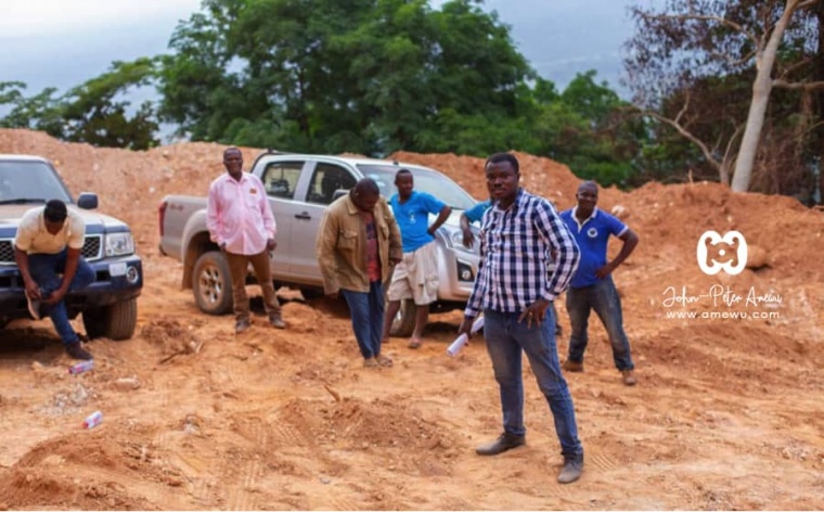 Peter Amewu facilitates mobile telecom service installation in Hohoe communities