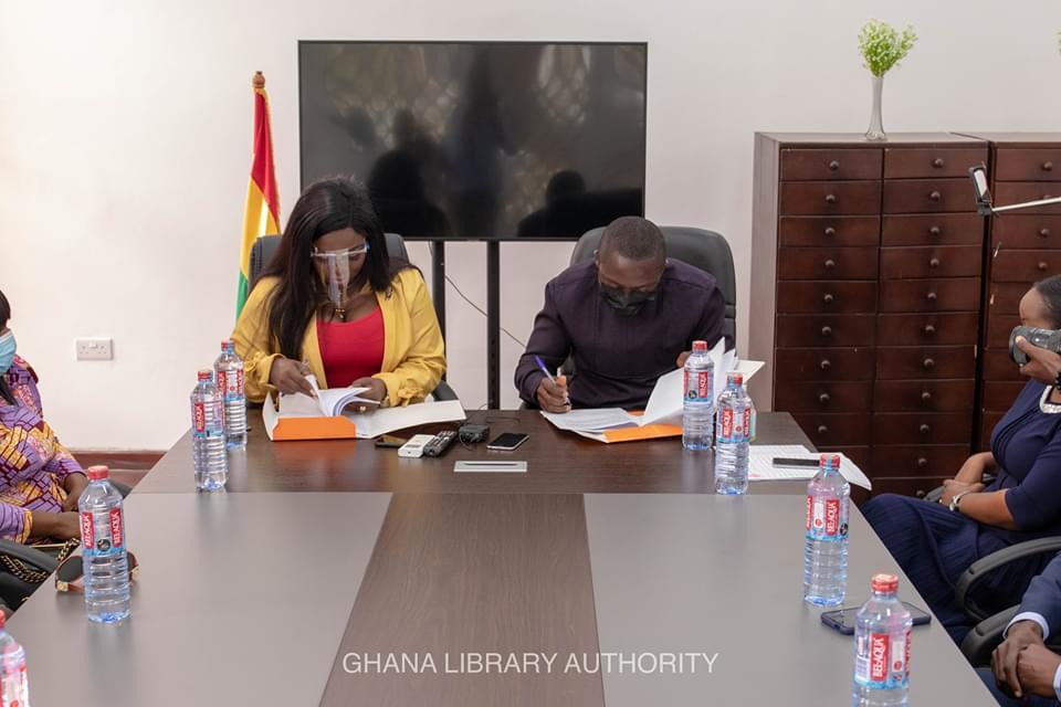 Ghana Library Authority unveils partnerships with Stacy Amoateng