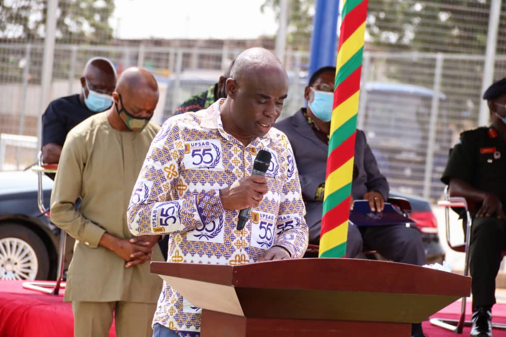 Akufo-Addo commissions UPSA AstroTurf stadium Akufo-Addo commissions UPSA AstroTurf stadium
