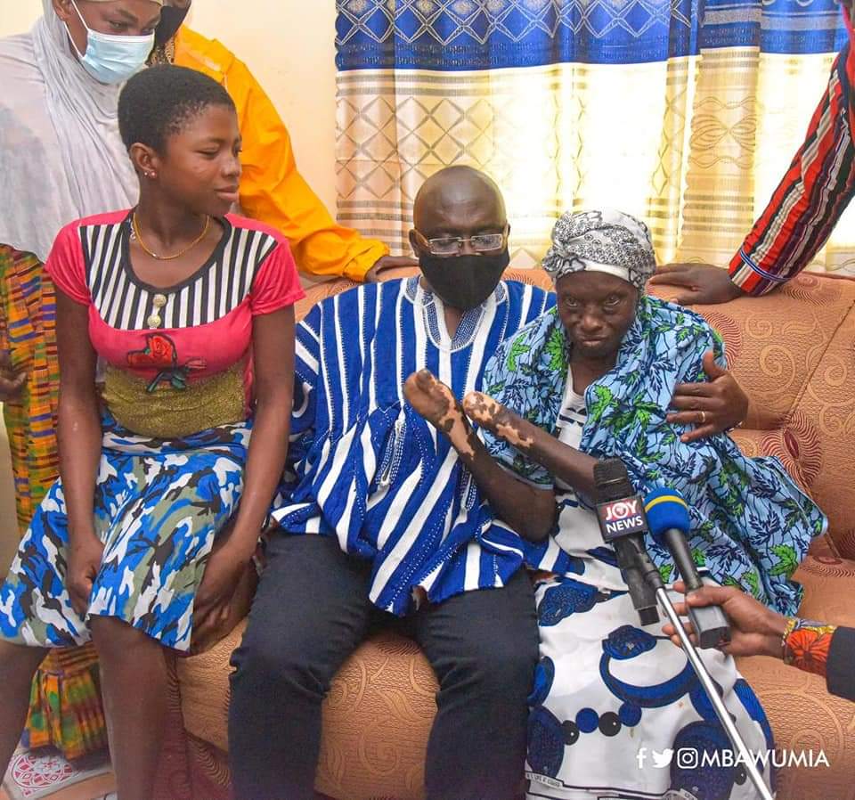 JoyNews gets result: 80-year-old leper moves into new home after Bawumia's intervention