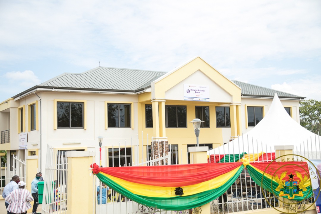Akufo-Addo commissions Bechem Business Resource Centre