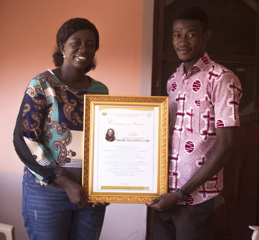 National Service Personnel Association honour Sheila Bartels