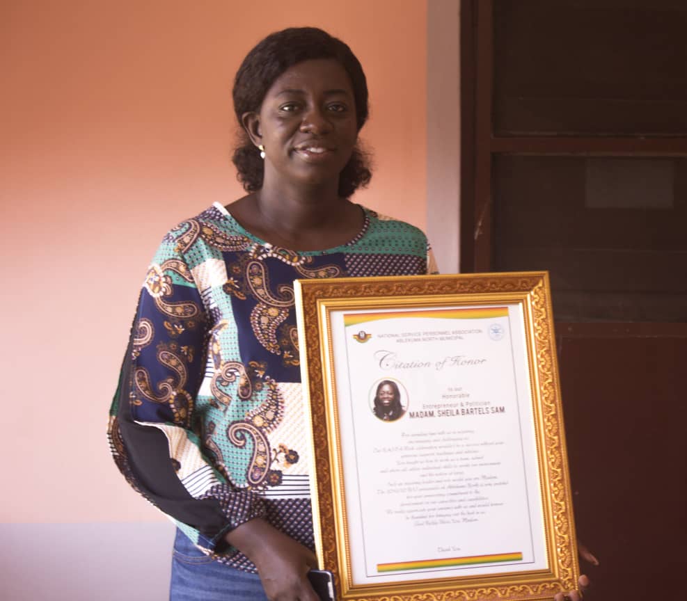 National Service Personnel Association honour Sheila Bartels