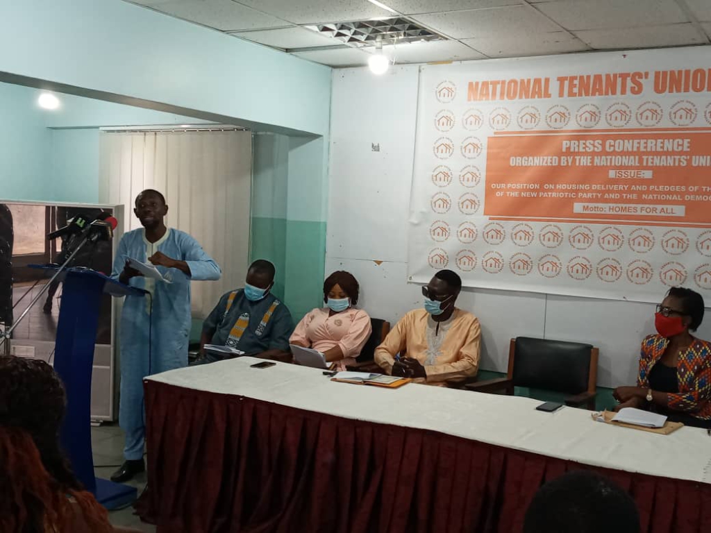 Tenants Union of Ghana backs NPP’s housing policy