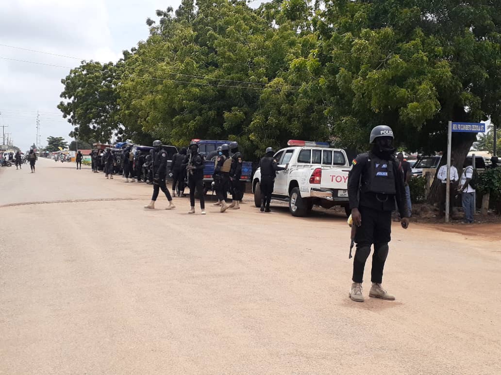 Security personnel deployed to Western Togoland to ensure order