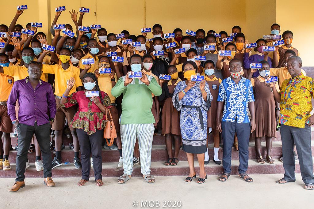 Michael Okyere Baafi supports BECE candidates in New Juaben South