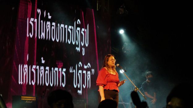 The student daring to challenge Thailand’s monarchy