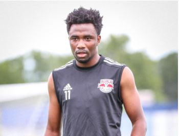 New York Red Bulls striker Samuel Tetteh starts training after quarantine - MyJoyOnline.com