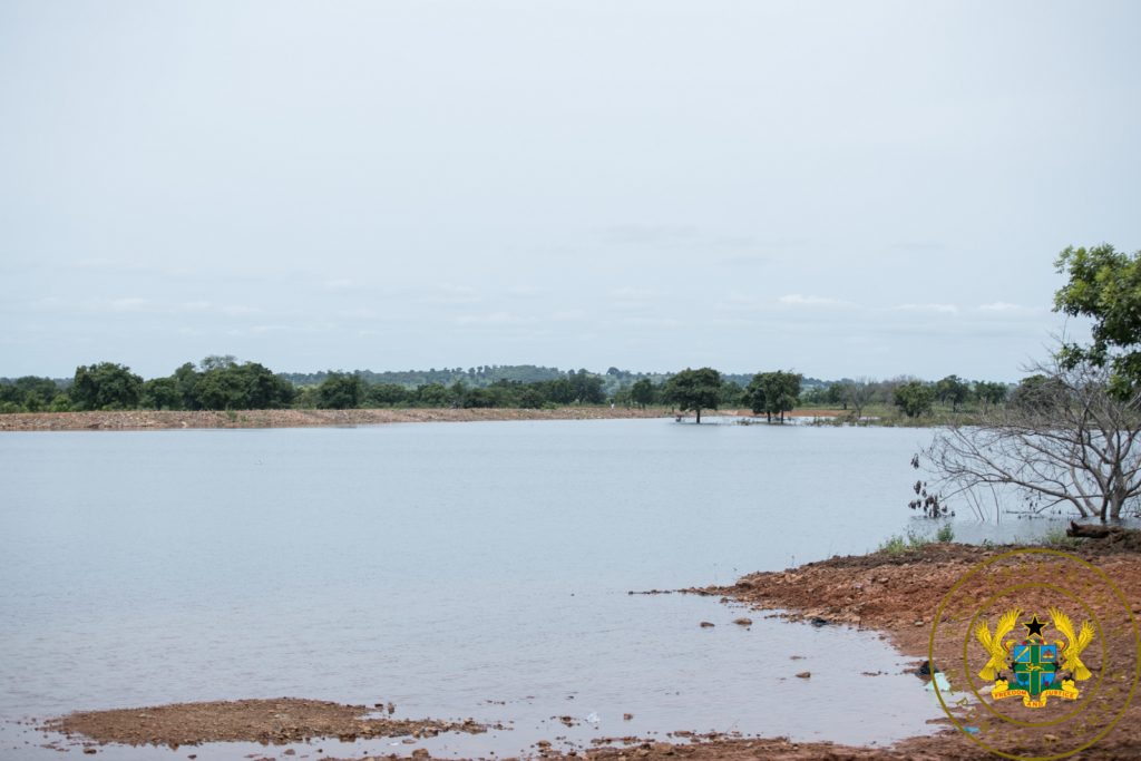 Akufo-Addo inspects completed Namoligo ‘1-Village-1-Dam’ project