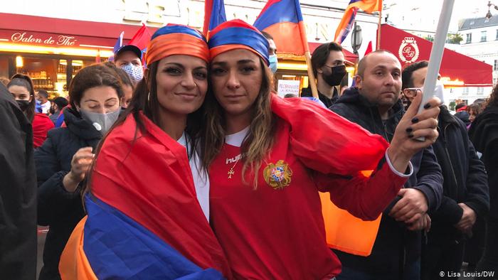 Armenians in France plea for Nagorno-Karabakh intervention