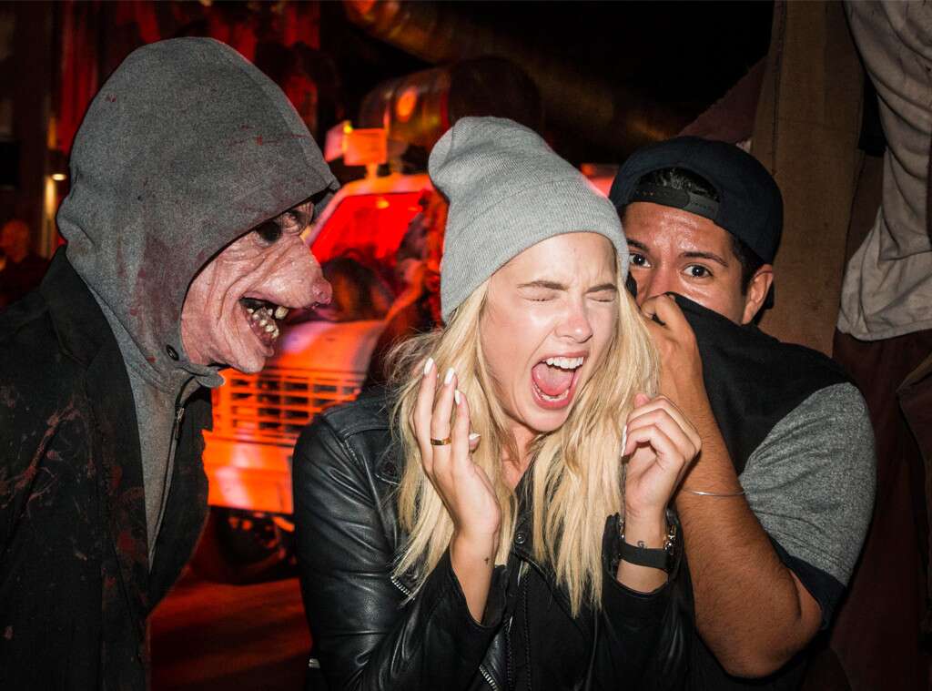 Ariana Grande and more stars who got their scare on at universal studio's halloween horror nights