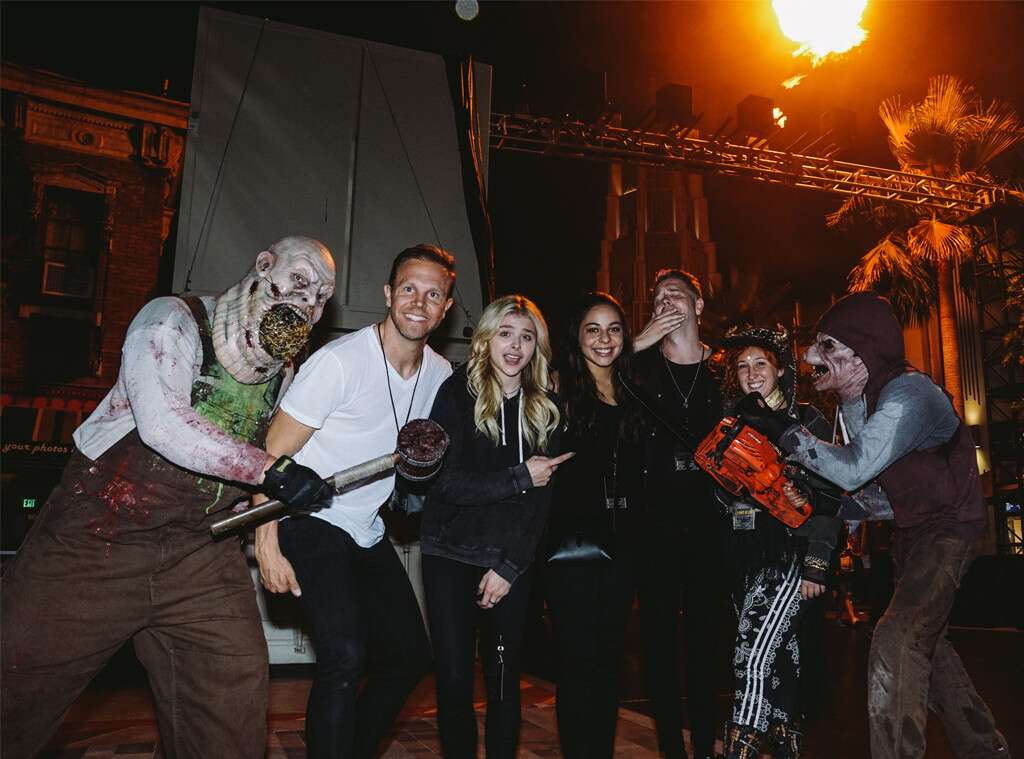 Ariana Grande and more stars who got their scare on at universal studio's halloween horror nights