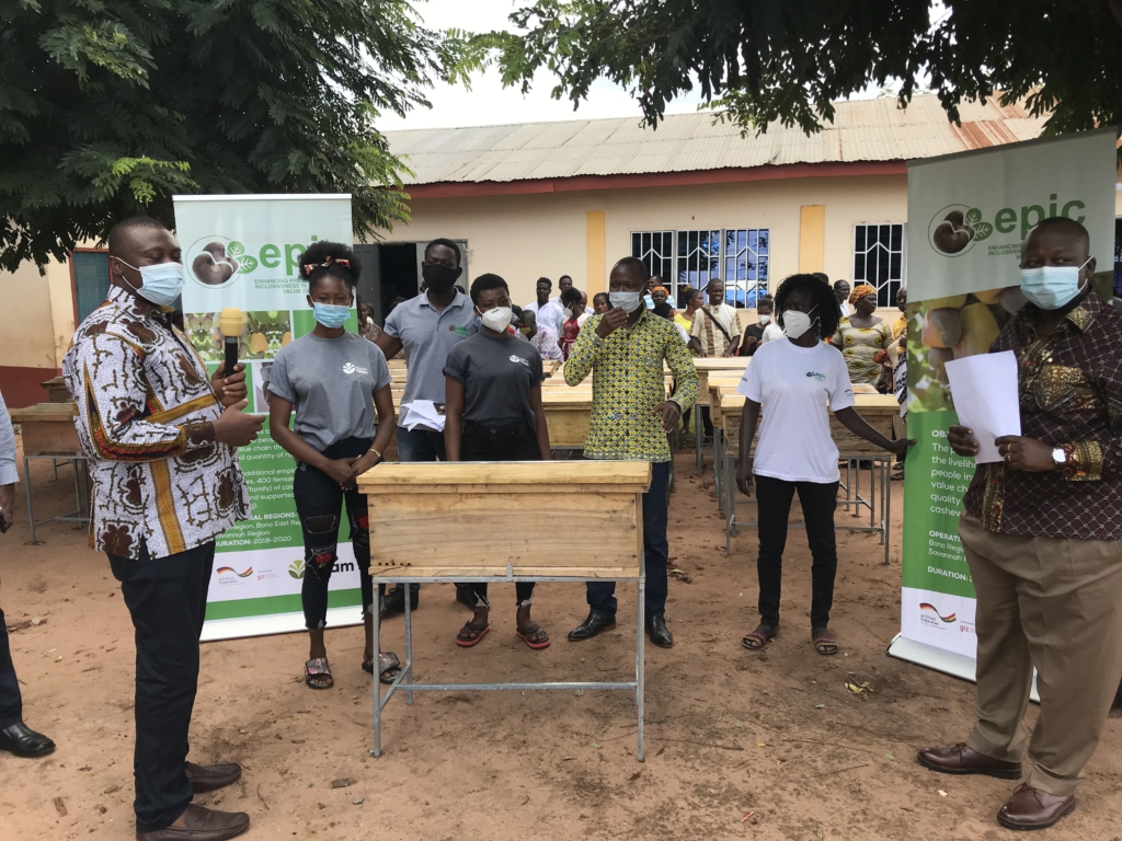 OLAM Ghana Cashew improving livelihood of female Cashew Farmers