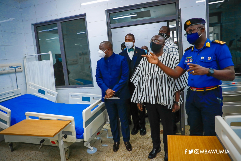 Bawumia commissions, hands over 37 Hospital Infectious Disease Centre