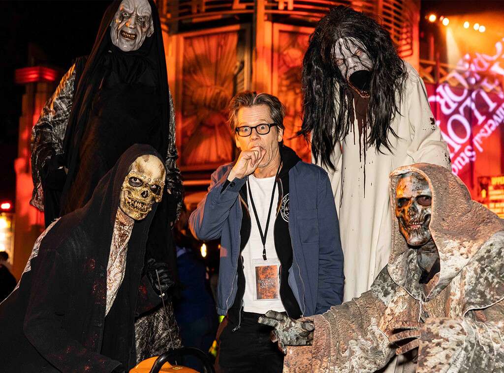 Ariana Grande and more stars who got their scare on at universal studio's halloween horror nights