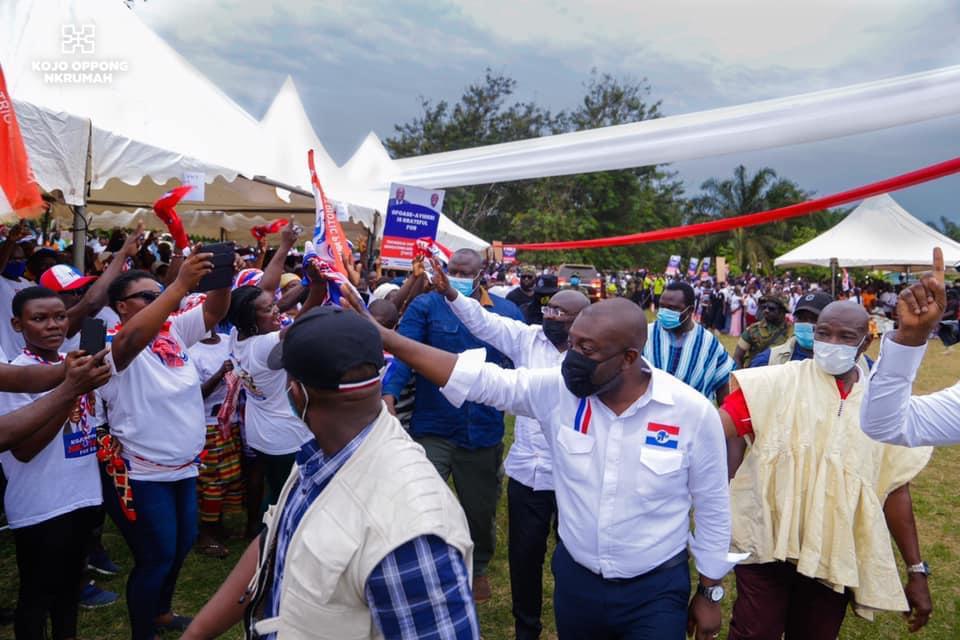 Vote No1 if you have benefited from any of Akufo-Addo’s programs - Oppong Nkrumah