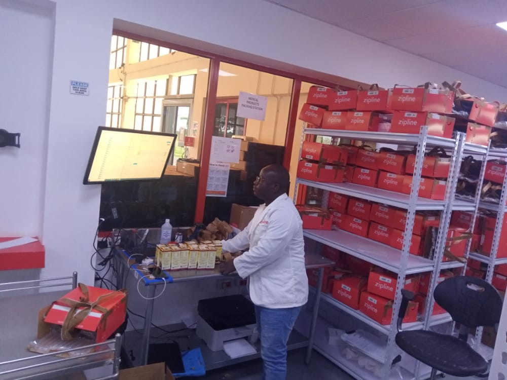 12 Health centres receive medical supplies by drone delivery in North