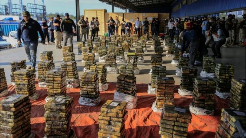 Cocaine worth $500m found hidden in charcoal shipment