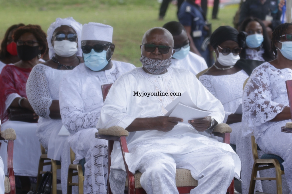 Photos from Rawlings’ mother's burial service at State House