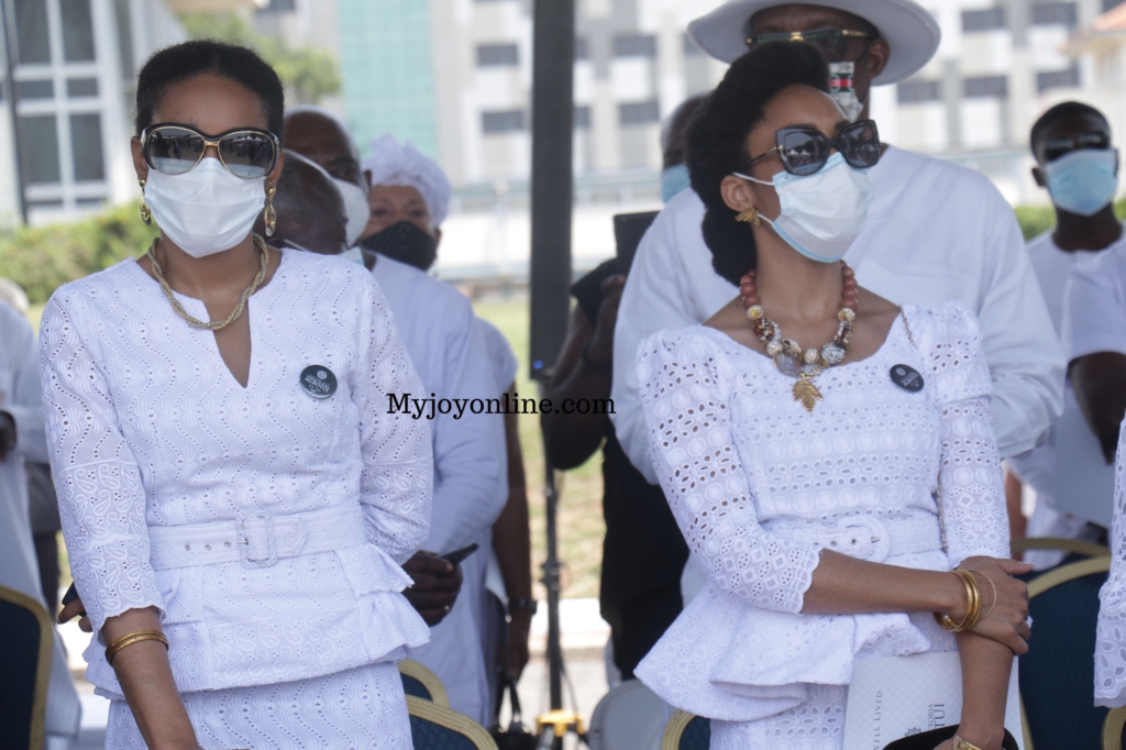 Photos from Rawlings’ mother's burial service at State House