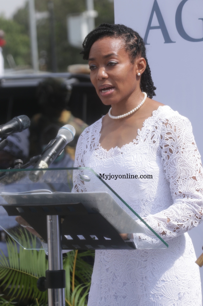 Photos from Rawlings’ mother's burial service at State House