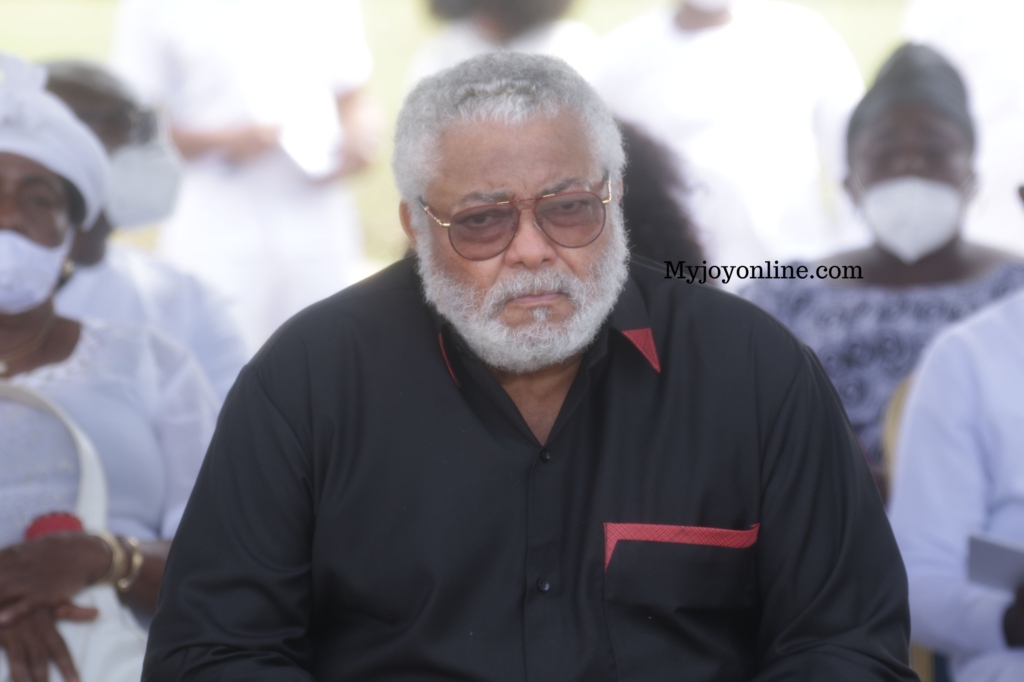 Photos from Rawlings’ mother's burial service at State House