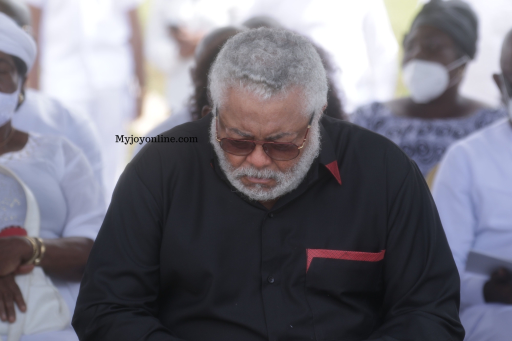 Photos from Rawlings’ mother's burial service at State House